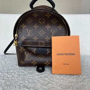 Louis Vuitton Monogram Mini Backpack - Brown/Gold